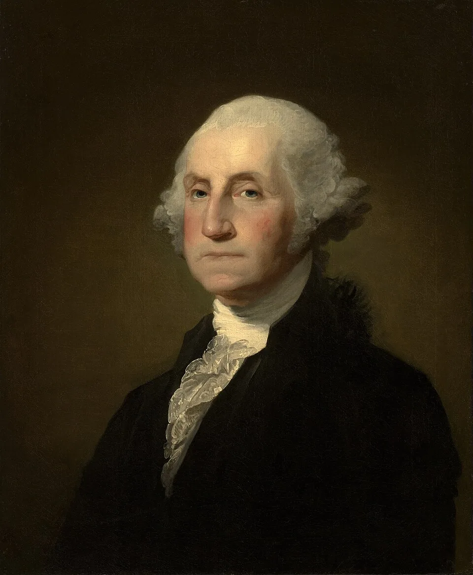 George Washington portrait.