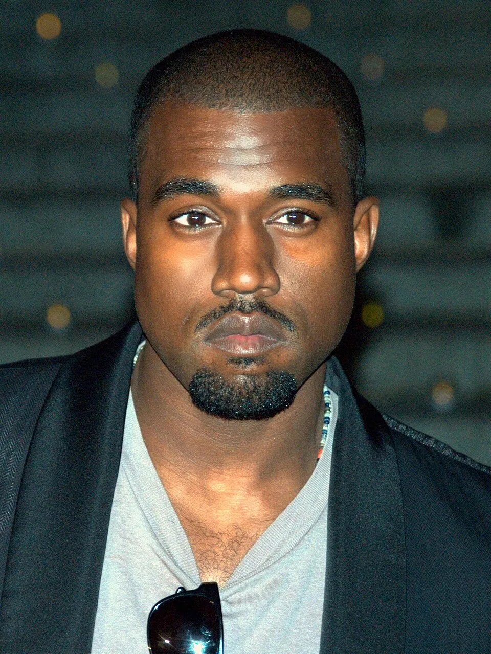 Kanye West portrait.