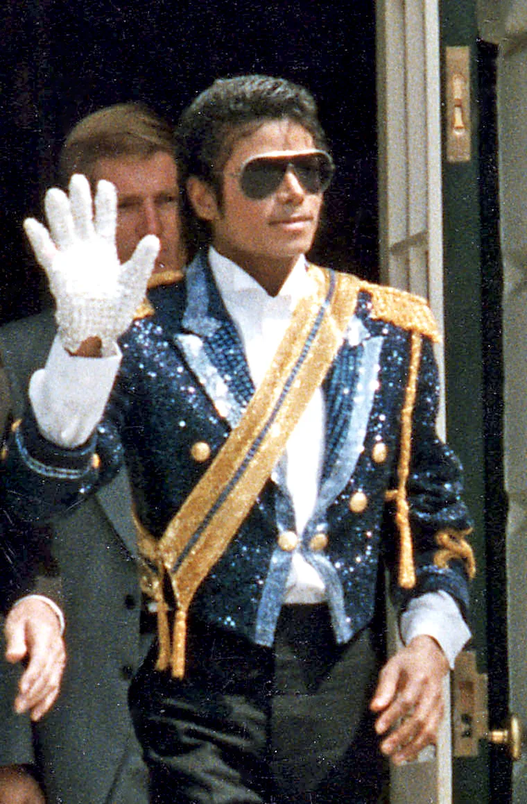 Michael Jackson portrait.