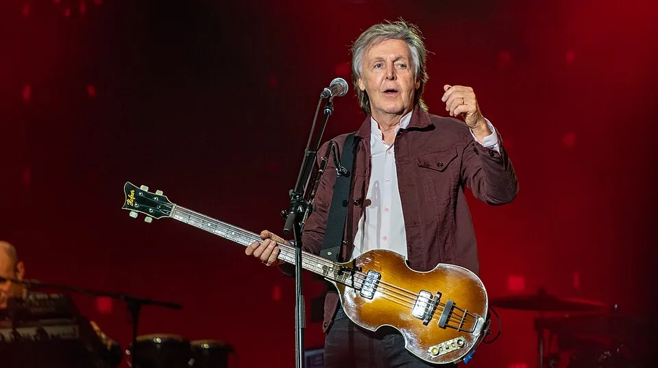 Paul McCartney portrait.