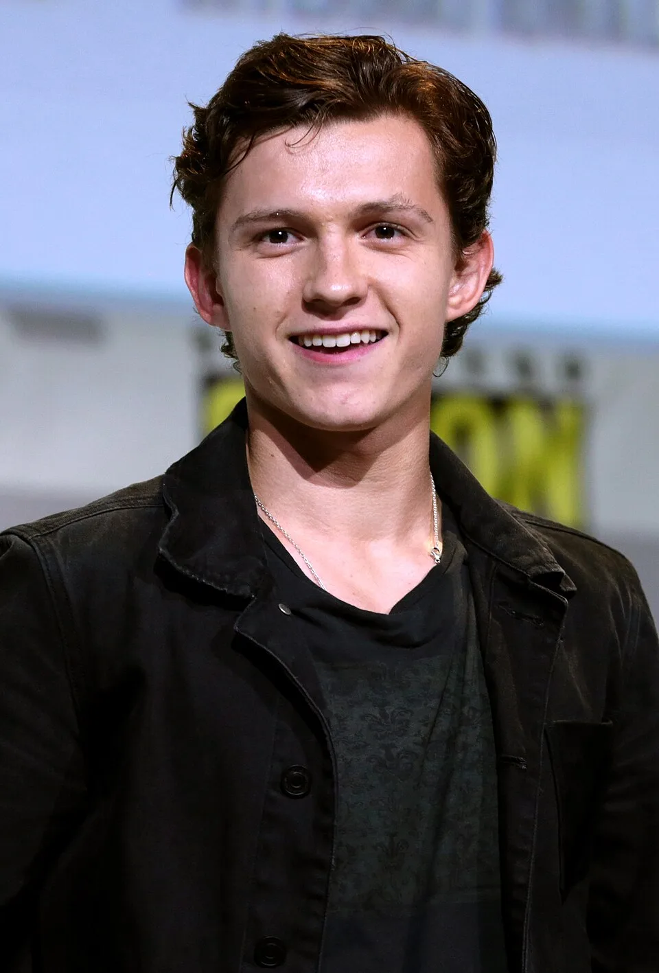 Tom Holland portrait.